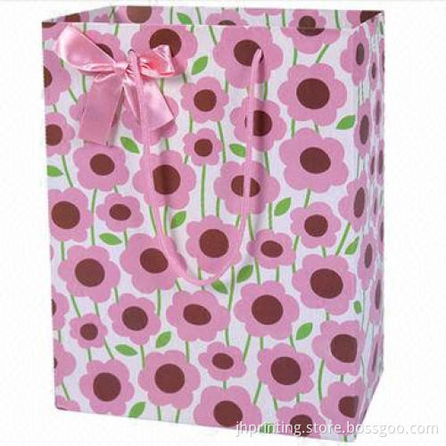 Gold Paper Gift Bag for Wine, OEM Orders are Welcome
